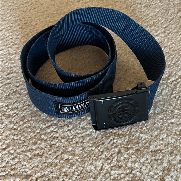 Element Navy Belt with Black Buckle - Picture 1 of 1